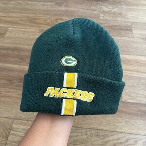 Vintage Green Bay Packers Football Beanie NFL